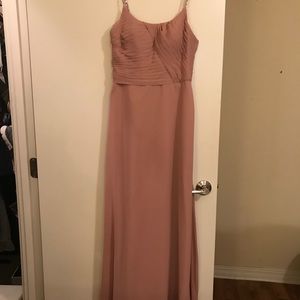 Azazie Dresses Azazie Serena Size 4 Dress In Dusty Rose Poshmark